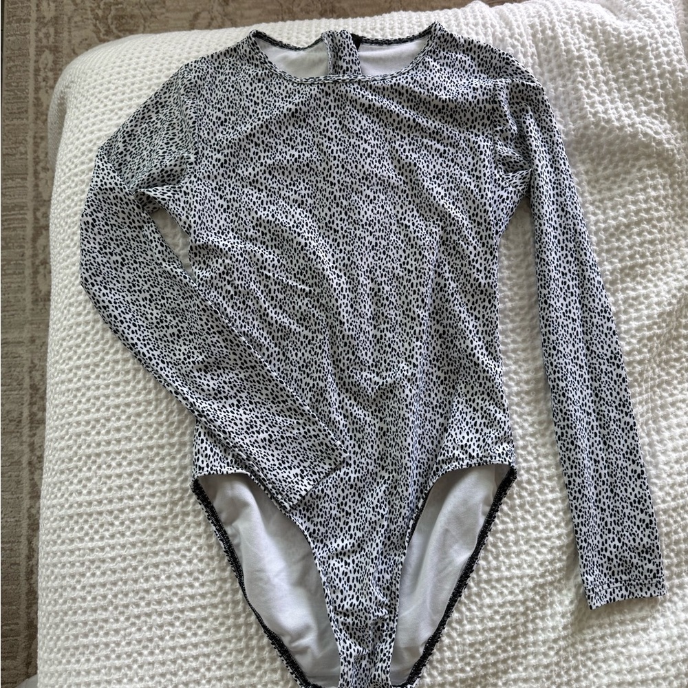 Women’s Funkita Black and White Patterned One Piece